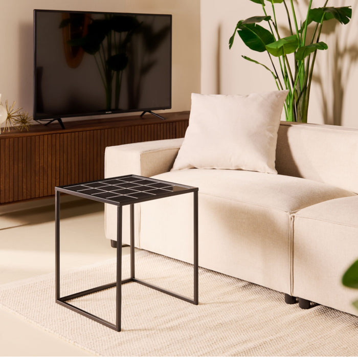 Bijzettafel Luca | Zwart 44cm