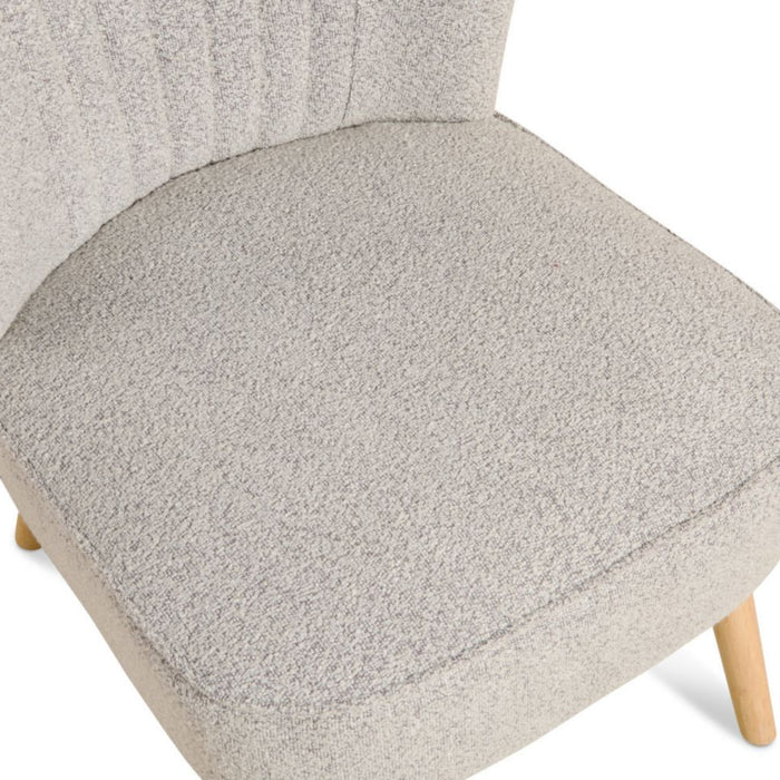 Fauteuil Vive – Bouclé Naturel