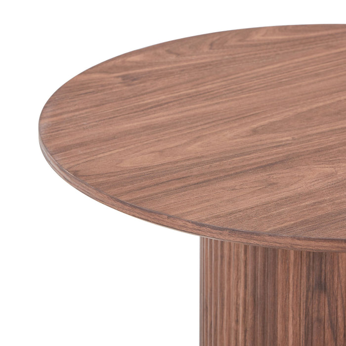 Bijzettafel Nora | Walnoot Ø60cm