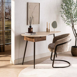 Kaptafel Travino | travertin 127cm