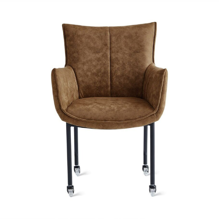 Eetkamerstoel Thomas – Microleder Cognac