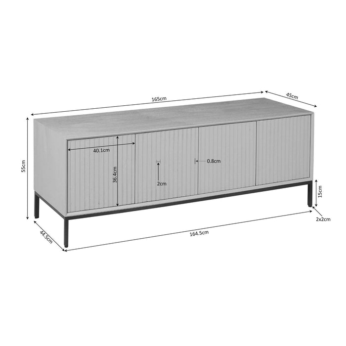 TV-Meubel Madison | Brown 165cm