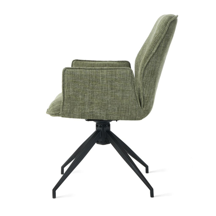 Eetkamerstoel Jill – Stof Groen