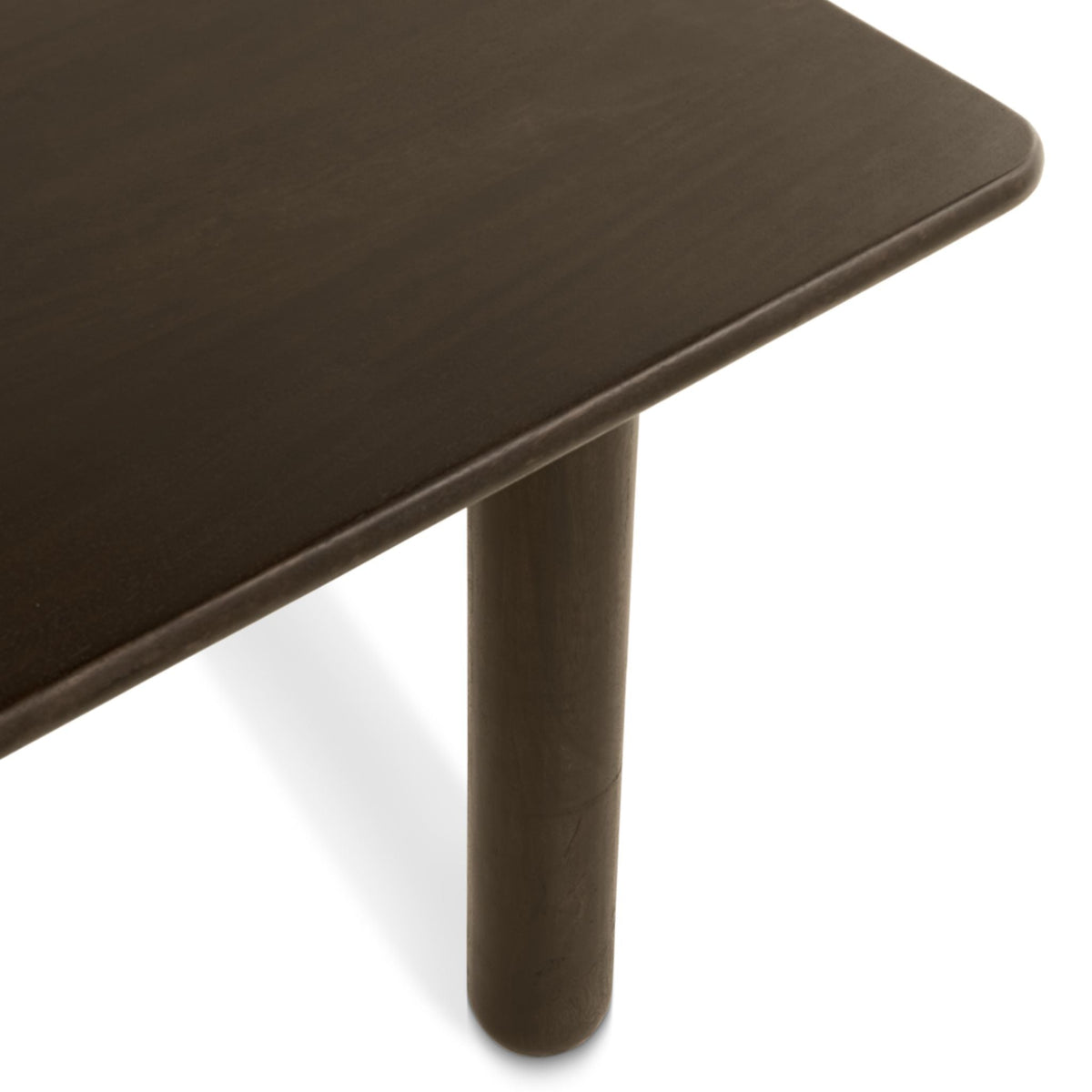 Eettafel Rondo Rechthoekig | Donkerbruin