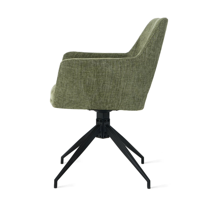 Eetkamerstoel Tess – Stof Groen
