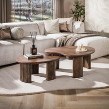 Salontafel Mova Set van 2 | Brown