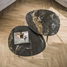Salontafelset Fossil Organisch | Fossil Black 70cm