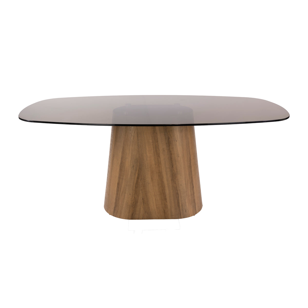 Eettafel Tinto Centro | Brons Glas