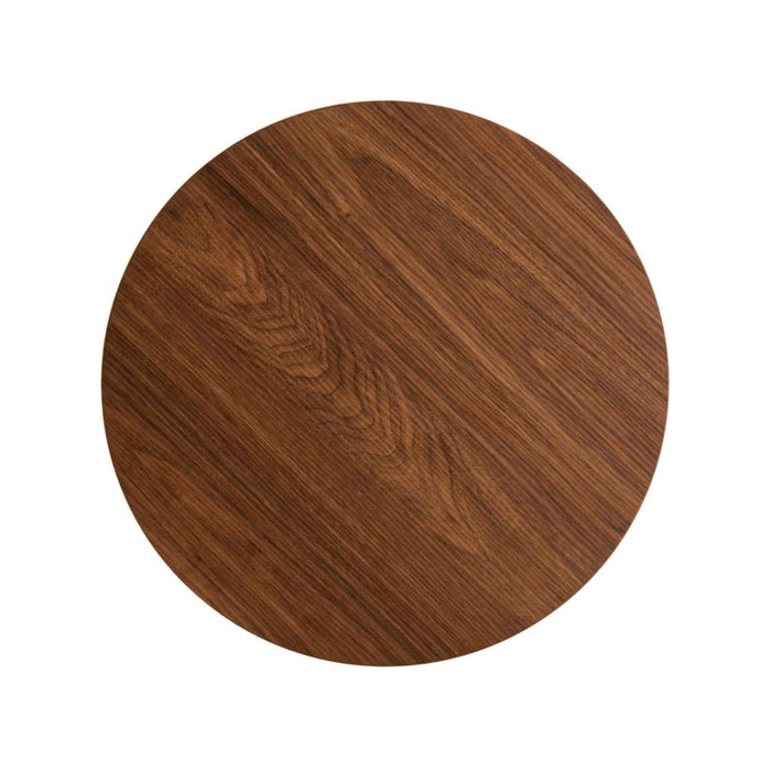 Bijzettafel Nora | Walnoot Ø40cm