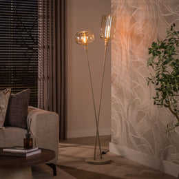Vloerlamp Serene 2L | Beige