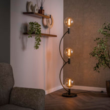 Vloerlamp Arcus 3L | Brons 160cm