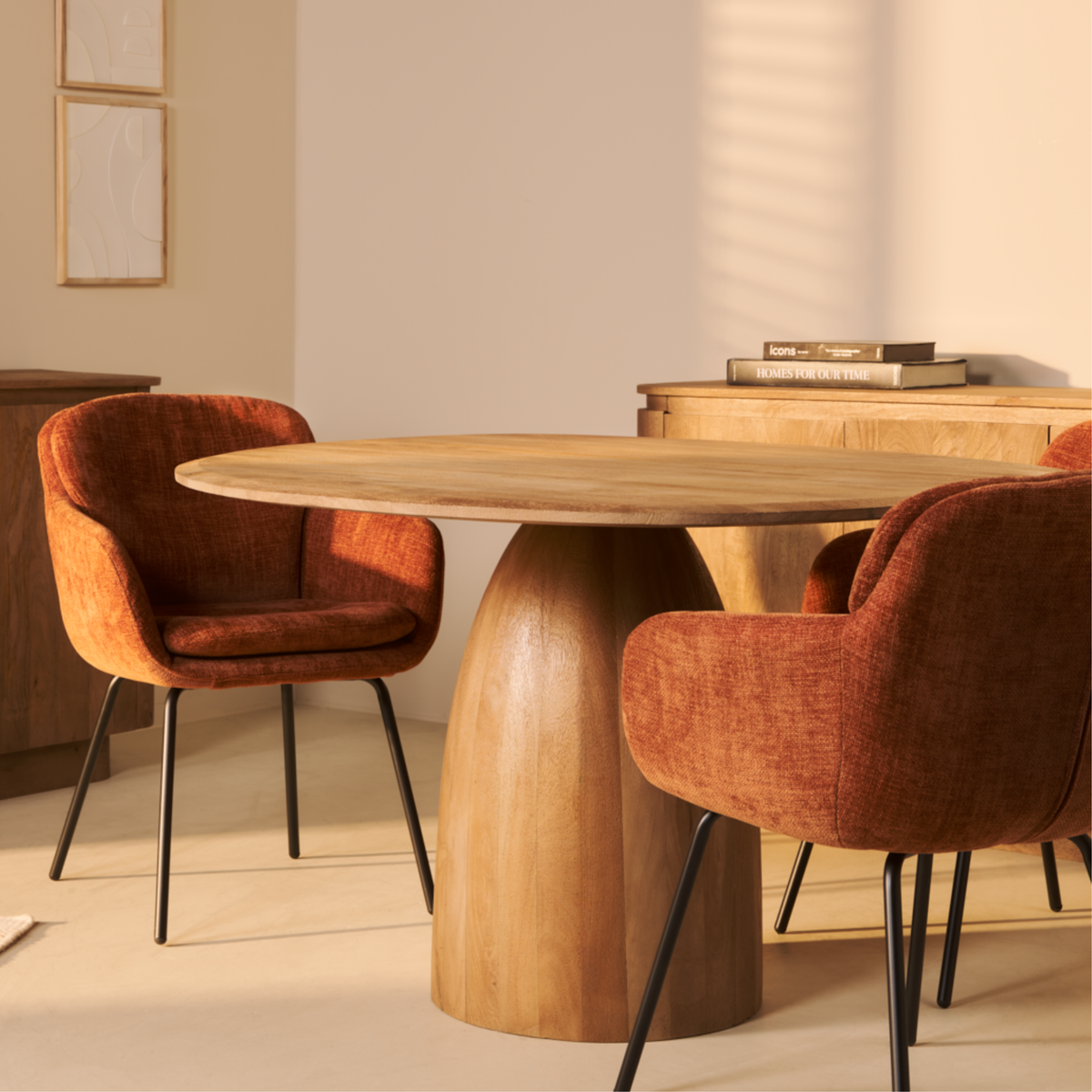 Eettafel Bora | Naturel