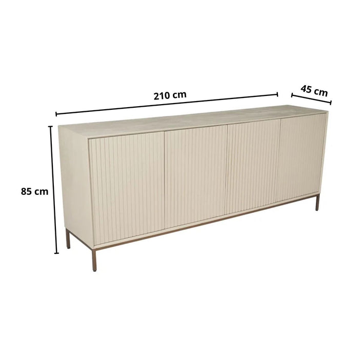 Dressoir Madison | Sand 210cm
