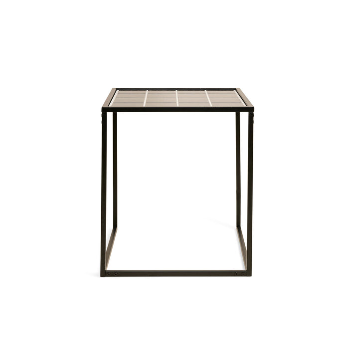 Bijzettafel Luca | Zwart 44cm