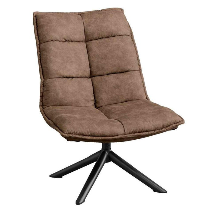 Fauteuil Lucas – Microleder Taupe