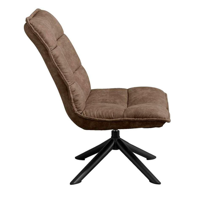 Fauteuil Lucas – Microleder Taupe