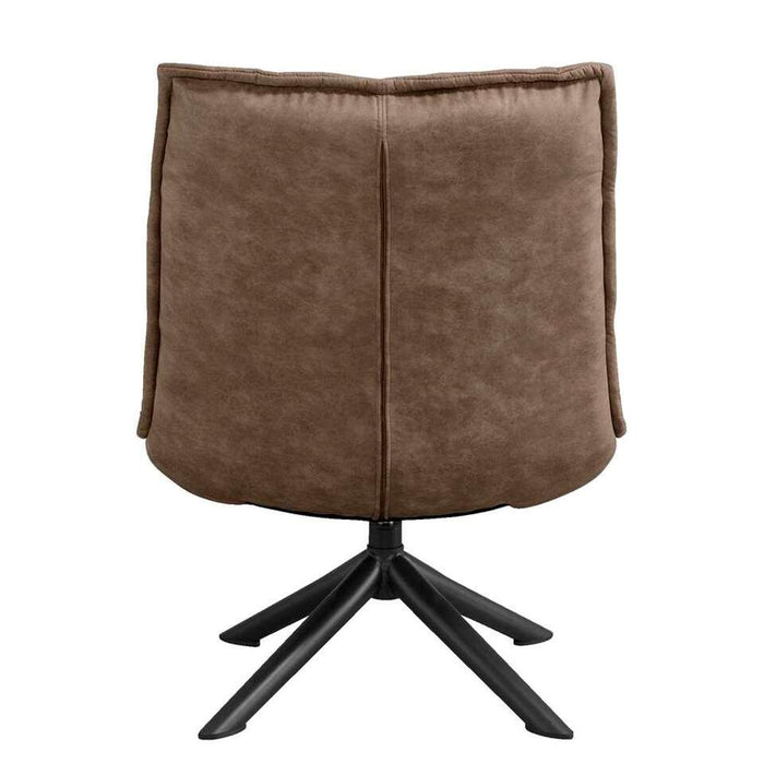 Fauteuil Lucas – Microleder Taupe