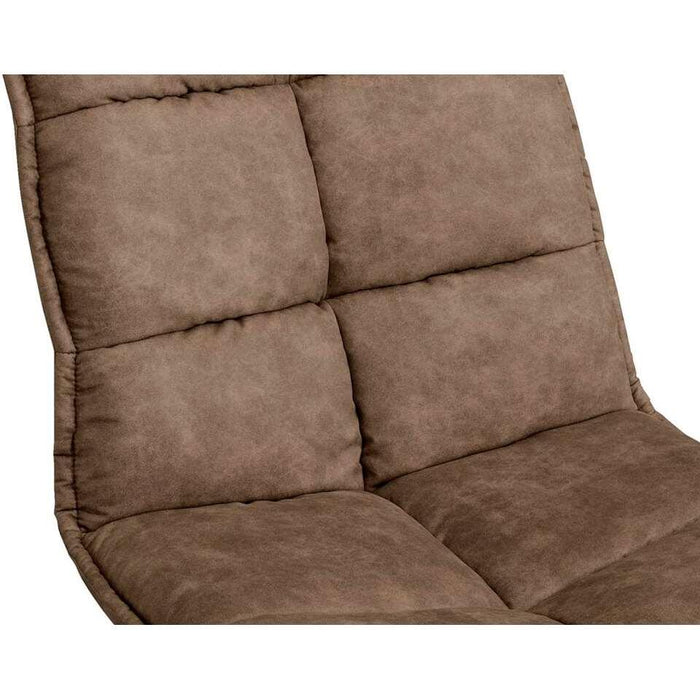 Fauteuil Lucas – Microleder Taupe