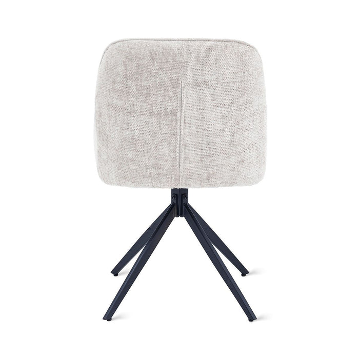 Eetkamerstoel Lily – Stof Ivoor