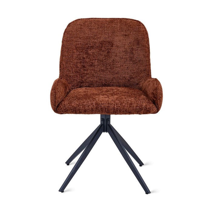 Eetkamerstoel Lily – Stof Roest