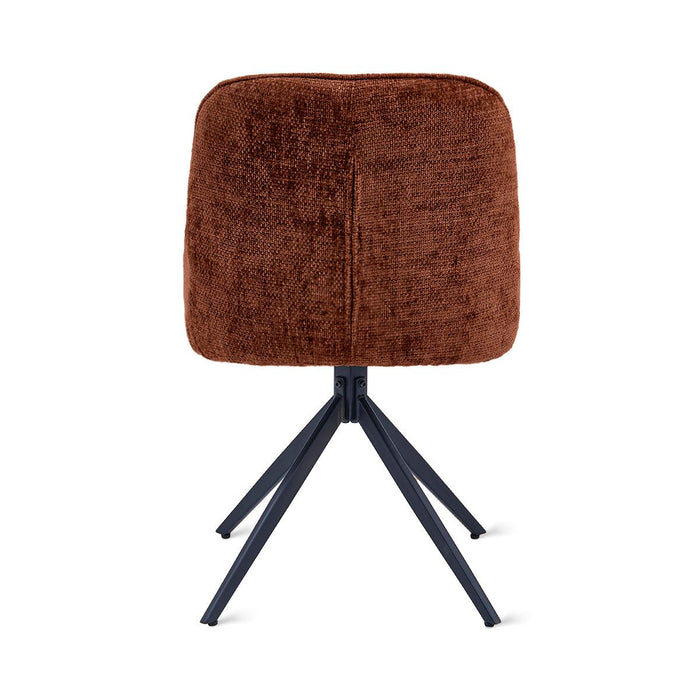 Eetkamerstoel Lily – Stof Roest