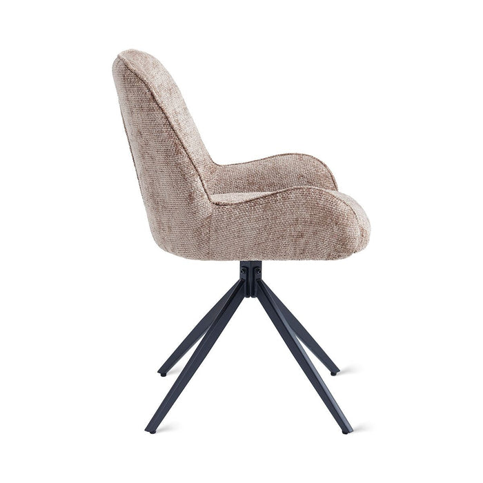 Eetkamerstoel Lily – Stof Taupe