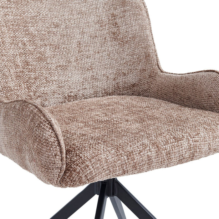 Eetkamerstoel Lily – Stof Taupe