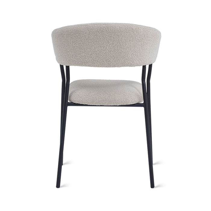 Eetkamerstoel Ava – Bouclé Taupe