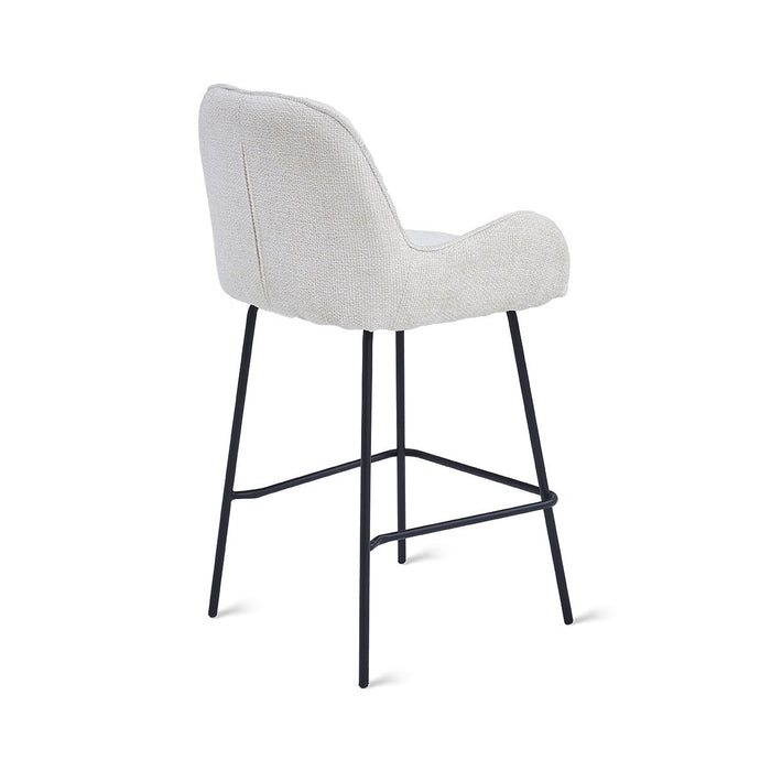 Barkruk Lily – Stof Ivoor