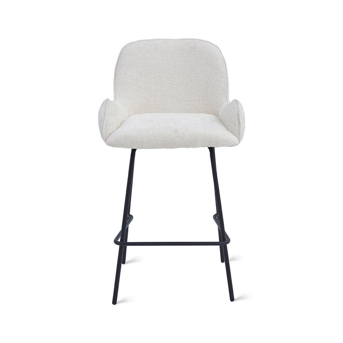 Barkruk Lily – Stof Ivoor