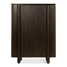 Wandkast Rondo | Donkerbruin 115cm