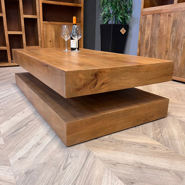 Salontafel Barney | Naturel 130cm