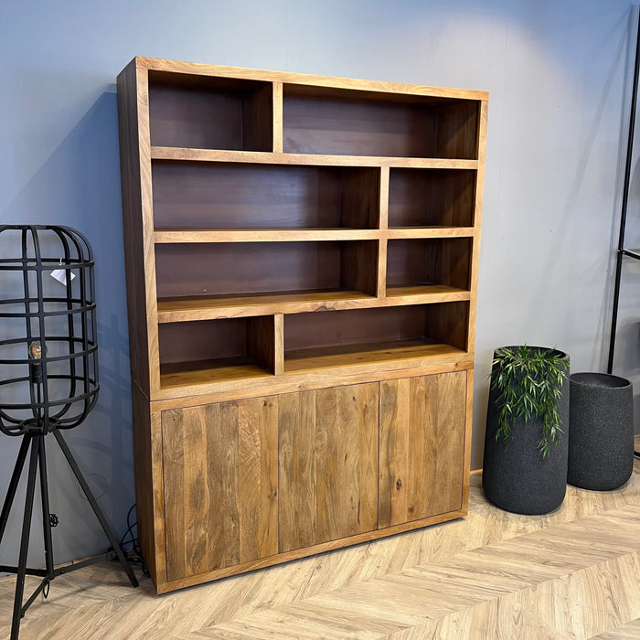 Wandkast Ramon | Donkerbruin 150cm
