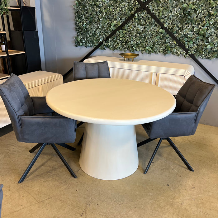 Eettafel Benji Wit - Ø120cm | Rond