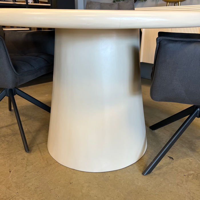Eettafel Benji Wit - Ø120cm | Rond