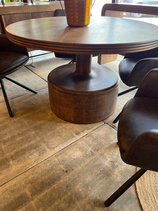 Eettafel Barde Bruin - Ø120cm | Rond