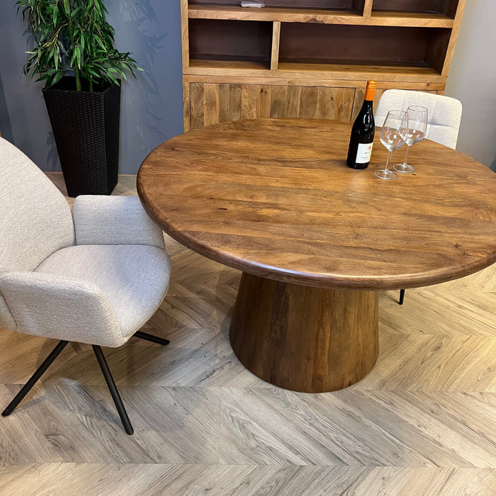 Eettafel Benji Bruin - Ø120cm | Rond