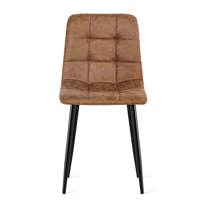 Eetkamerstoel Yerevan – Microleder Cognac