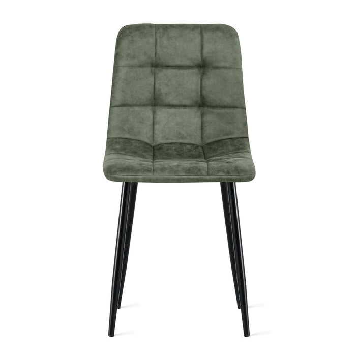 Eetkamerstoel Yerevan – Microleder Groen