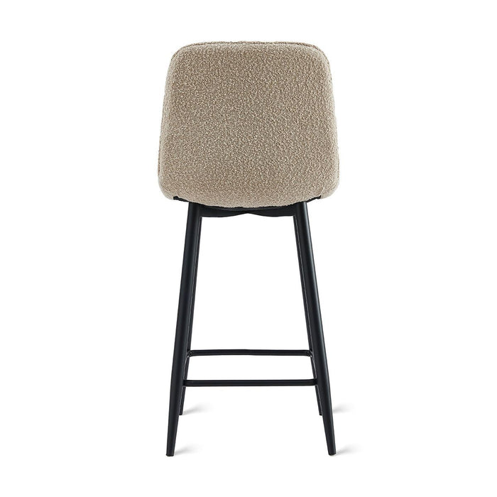 Barkruk Yerevan – Bouclé Taupe