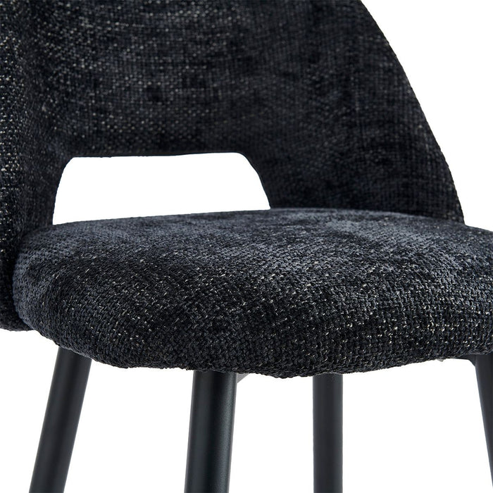 Barkruk Monta – Stof Antraciet