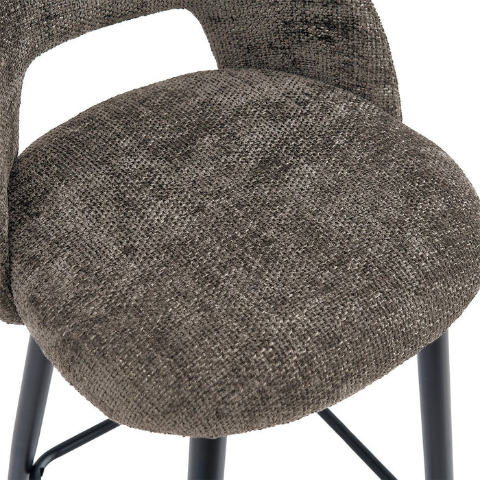 Barkruk Monta – Stof Bruin