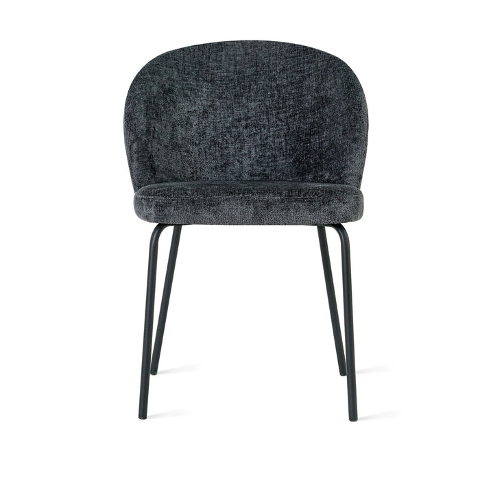 Eetkamerstoel Lio – Stof Antraciet