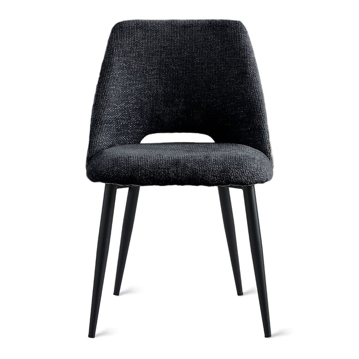 Eetkamerstoel Monta – Stof Antraciet