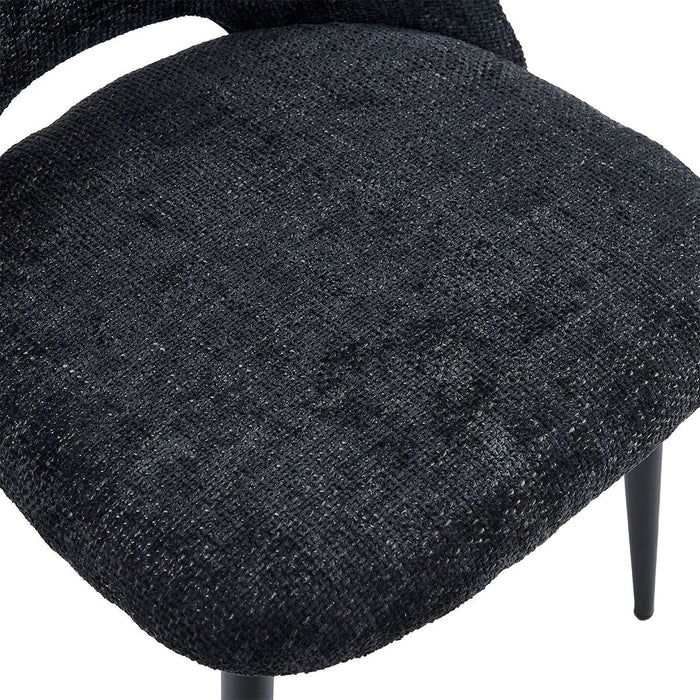 Eetkamerstoel Monta – Stof Antraciet