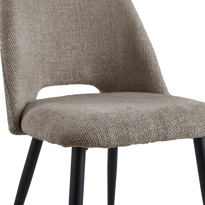 Eetkamerstoel Monta – Stof Taupe