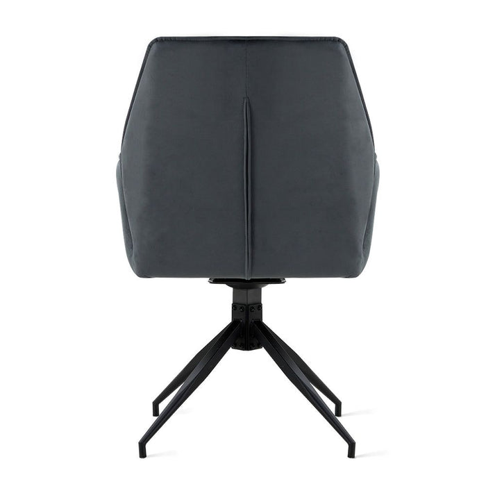 Eetkamerstoel Jill – Velvet Antraciet