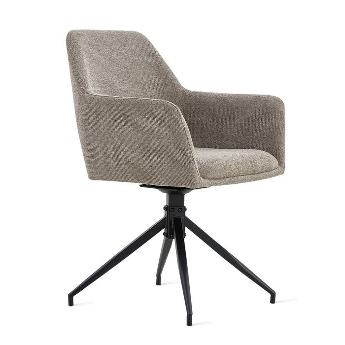 Eetkamerstoel Tess – Linnen Taupe