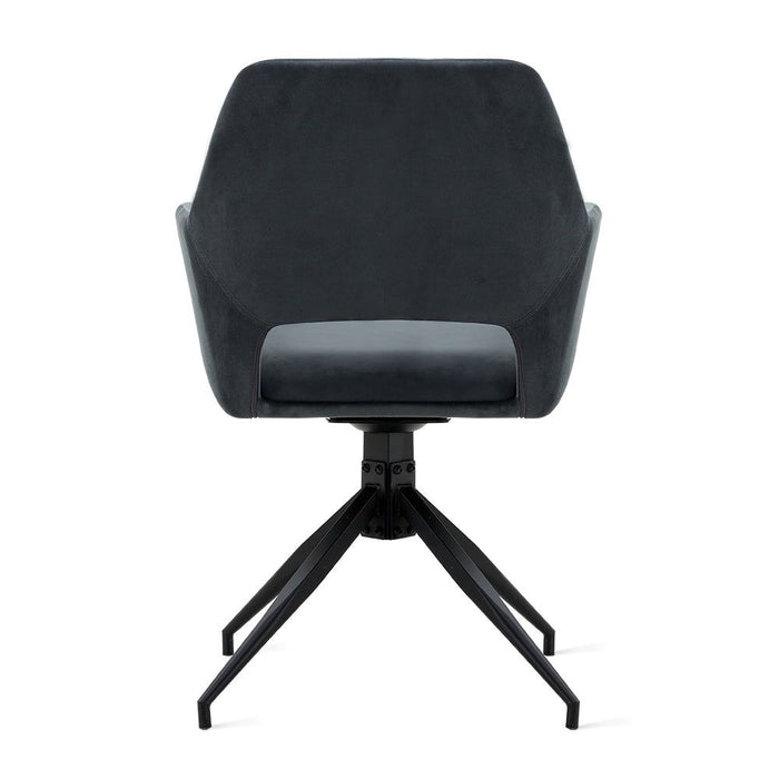 Eetkamerstoel Tess – Velvet Antraciet