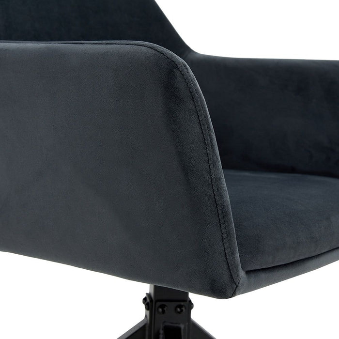 Eetkamerstoel Tess – Velvet Antraciet